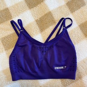 Gymshark Energy Seamless Sports Bra - Indigo